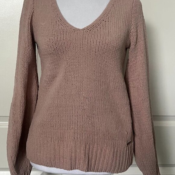 Abercrombie & Fitch Soft A&F Collection Pink V-Neck Sweater Size XS - Picture 2 of 15